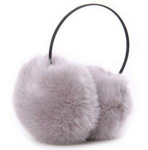 New Fashion Women/Man Winter Fluffy Earlap Ear Warmer Earmuffs white 