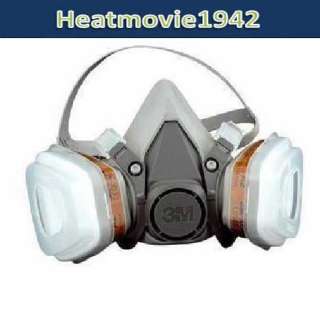 3M 6200+ 6001 (7 Piece Suit) Respirator Painting Spraying Face/Gas 
