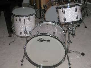 Ludwig Classic Maple 3 PC WMP   White Marine Pearl Shell Pack  MSRP: $ 