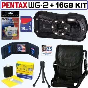 Pentax Optio WG 2 Adventure Series 16 MP Waterproof Digital Camera 