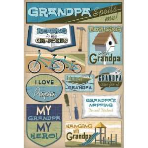  Grandpa Can Fix It Cardstock Stickers Electronics