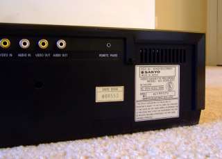 Rare Sanyo Betacord 4027 VCR4027 Super Beta   Nice Condition  