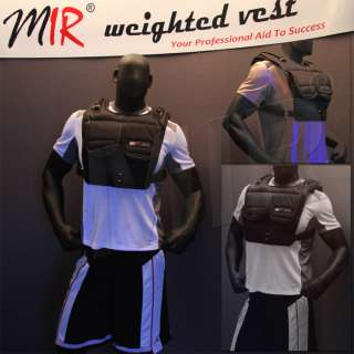 MIR Weighted Vest   Plate Weight Vest Up to 40lbs NEW  