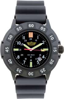 Uzi Tritium Protector Watch Water Resistant Glow in Dark Wristwatch 
