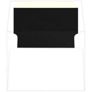  A2 Lined Envelopes   Bulk   White Black Lined (500 Pack 