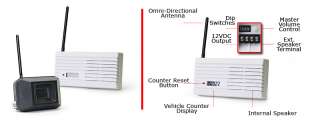 Wireless Driveway Alarm Motion Alert Sensor   DWA 8  