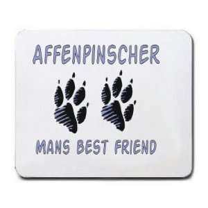  AFFENPINSCHER MANS BEST FRIEND Mousepad