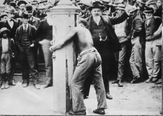 early 1900s photo Whipping post, Delaware  