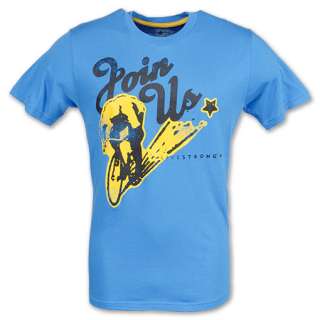 Nike Mens Join Us Livestrong T Shirt Blue 395389 477  