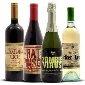   Enterprises Halloween Wine Bottle Stickers (8 count) 