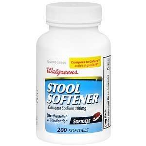   Stool Softener Softgels, 200 ea Health 