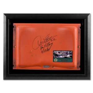  Doug Flutie Autographed Orange Bowl Seat in Black Framed 
