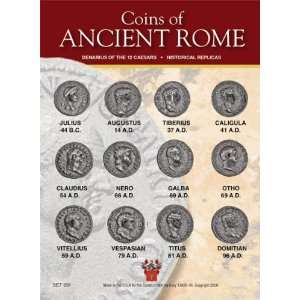  (DM 201) Coins of Ancient Rome   The 12 Caesars 
