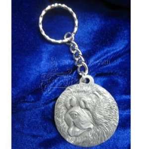  Pewter Key Chain I Love My Chow Chow