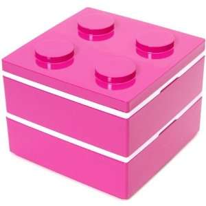    funny pink building block Bento Box from Japan: Toys & Games