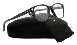 NEW Tom Ford Eyeglasses TF 5196 BLACK 001 TF5196 AUTH  