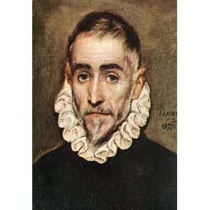  6 x 4 Greeting Card El Greco Portrait of an Elder 