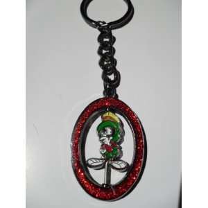 Looney Tunes Marvin the Martian Keychain Spinning