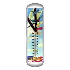 com V For Victory Allied Military Thermometer   Victory Vintage Signs 