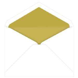   Envelopes   Tiffany White Gold Lined (50 Pack): Arts, Crafts & Sewing
