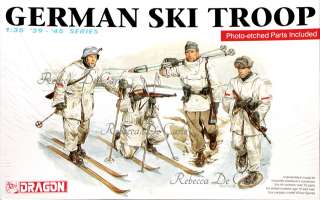 Dragon 6039 : German Ski Troop : 1/35  