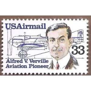 Stamps US Air Mail Alfred V Verville Aviation Pioneer Scott C113 MNHVF