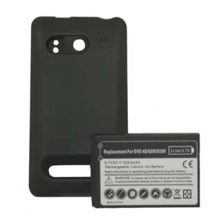Extend 3500mAh Battery For Sprint HTC Evo 4G + Cover  