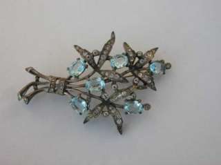 Early Trifari Sterling Floral Bouquet Brooch  