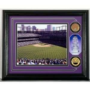  Colorado Rockies Coors Field Photomint With Infield Dirt 