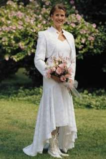  Wedding Dress with Bolero Jacket: Clothing