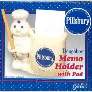  Pillsbury Doughboy Memo Holder with Pad: Home & Kitchen