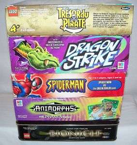 Lot of 5 Games for BOYS Ages 7 and Up HOURS OF FUN!  