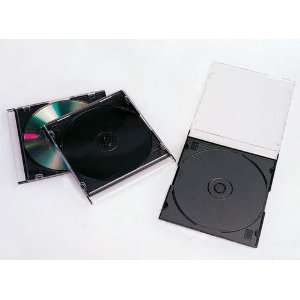  CD JEWELL CASE BLACK (25 PCS)  