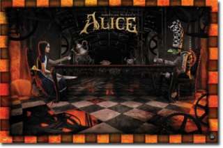 Alice In Wonderland Tea Party 22x34 Poster Print 6688T  