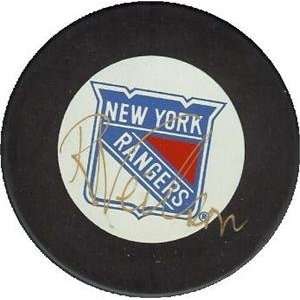  Roger Neilson autographed Hockey Puck (New York Rangers 