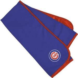  Chicago Cubs Royal Blue Receiving Blanket: Sports 