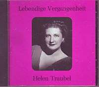 Helen Traubel Sings Opera Arias & Lieder Preiser CD  