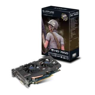 Sapphire ATI Radeon HD7850 2GB DDR5 DVI/HDMI PCI E Video Card NEW 