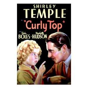  Curly Top, Shirley Temple, John Boles, 1935 Premium Poster 