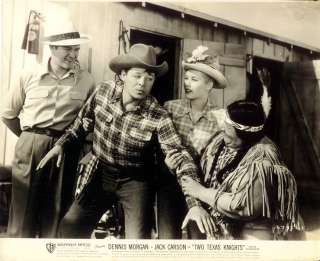 DENNIS MORGAN & JACK CARSON Two Texas Knights Or.1948  