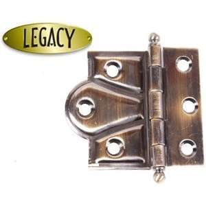  Legacy Half Mortise Hinges Antique Brass: Home Improvement