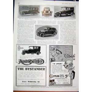  1914 Advert Austro Daimler Clemak Safety Razor Car