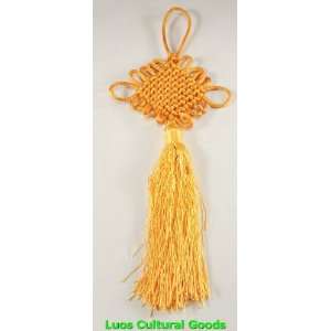  Feng Shui Yellow Chinese Knot Tassel for Wealth and Money 