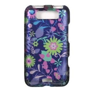 LG CONNECT 4G / MS 840 CRYSTAL CASE BLUE MULTI WEED
