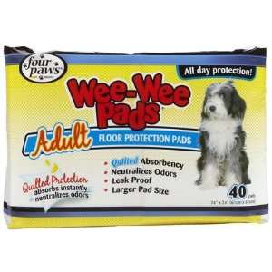  Wee Wee Pads for Adult Dogs   40 Pack (Quantity of 1 