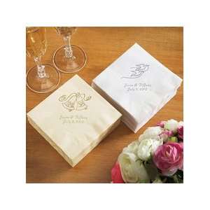    Personalized Wedding Cocktail Napkins: Health & Personal Care