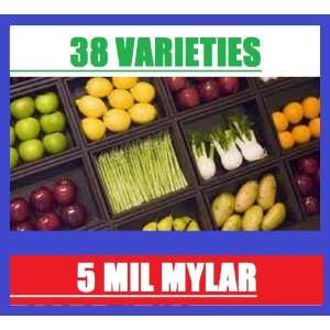 38 Varieties of Garden Seed Kit for Emergency Survival or Organic Food 