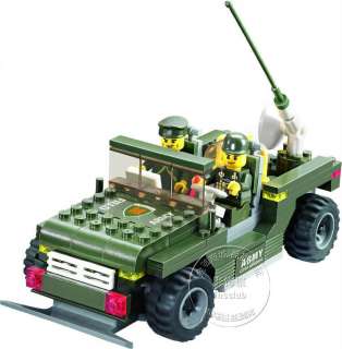   Building Toy Radio Control R/C Field Army Car ALL New bricks Set 86001