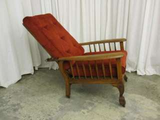 Antique Morris Recliner Chair Victorian Style Awesome!  