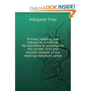  Primary reading and literature: a manual for teachers to 